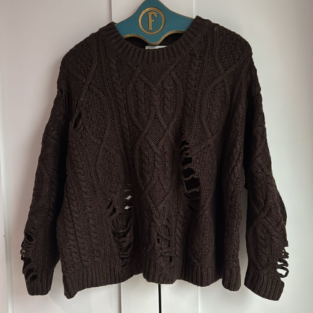 ZR Studio Brown Sweater - L
